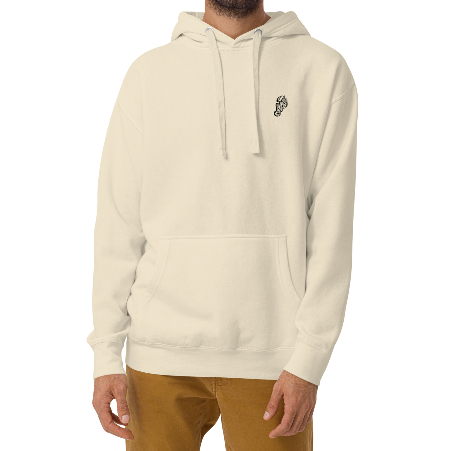 Unisex-Kapuzenpullover mit Premium-Druck