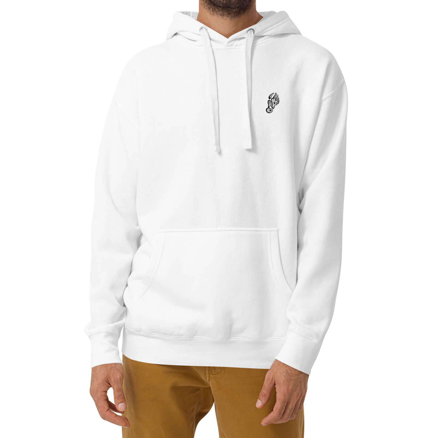 Unisex-Kapuzenpullover mit Premium-Druck