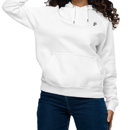 Unisex Deluxe-Kapuzenpullover mit Bio-Baumwolle und Premium-Druck