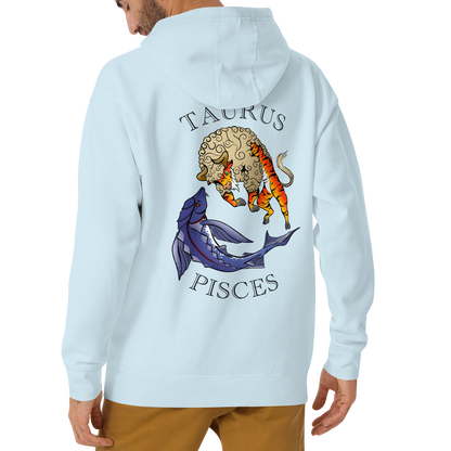 Unisex-Kapuzenpullover mit Premium-Druck