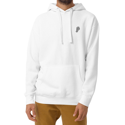 Unisex-Kapuzenpullover mit Premium-Druck